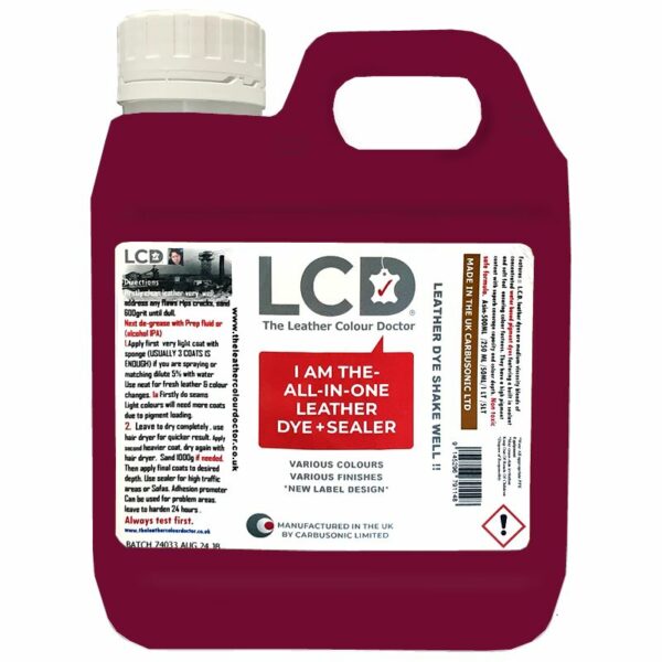 Wine Red Leather Shoe Dye P1945-1L101